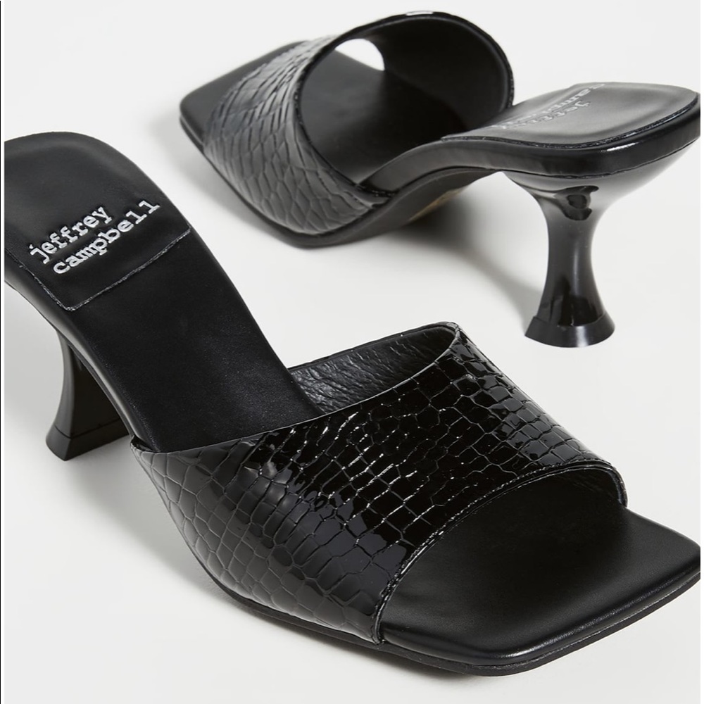 Jeffrey Campbell - Square Toe Mules
